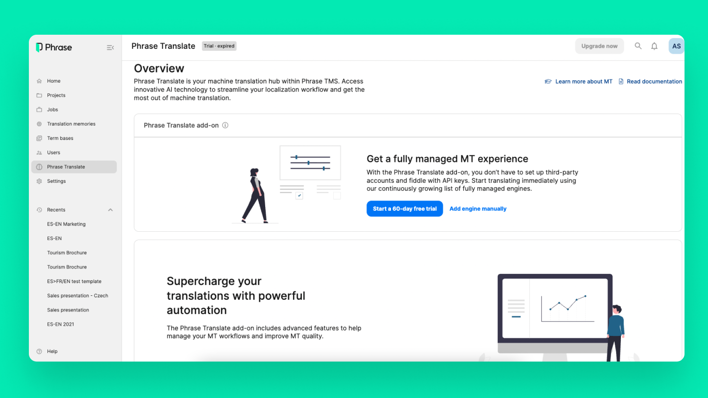 Reduce costs with machine translation